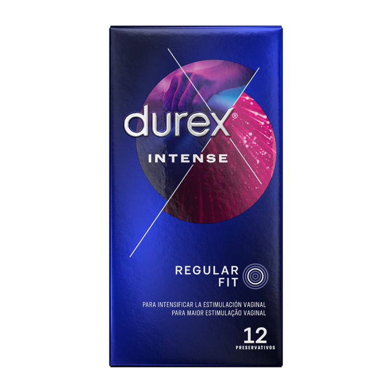 Préservatifs Durex Intense texturés x12 — détail produit