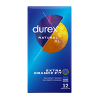 Préservatif XL latex naturel Durex — détail produit