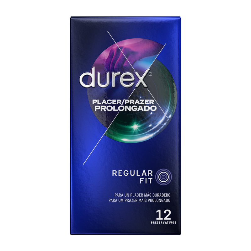 Préservatif retardant Durex Plaisir prolongé 12 unités — détail produit