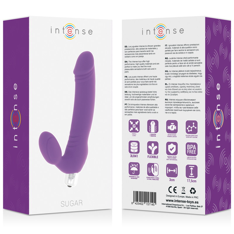 intense sucre sept vitesses silicone lilas