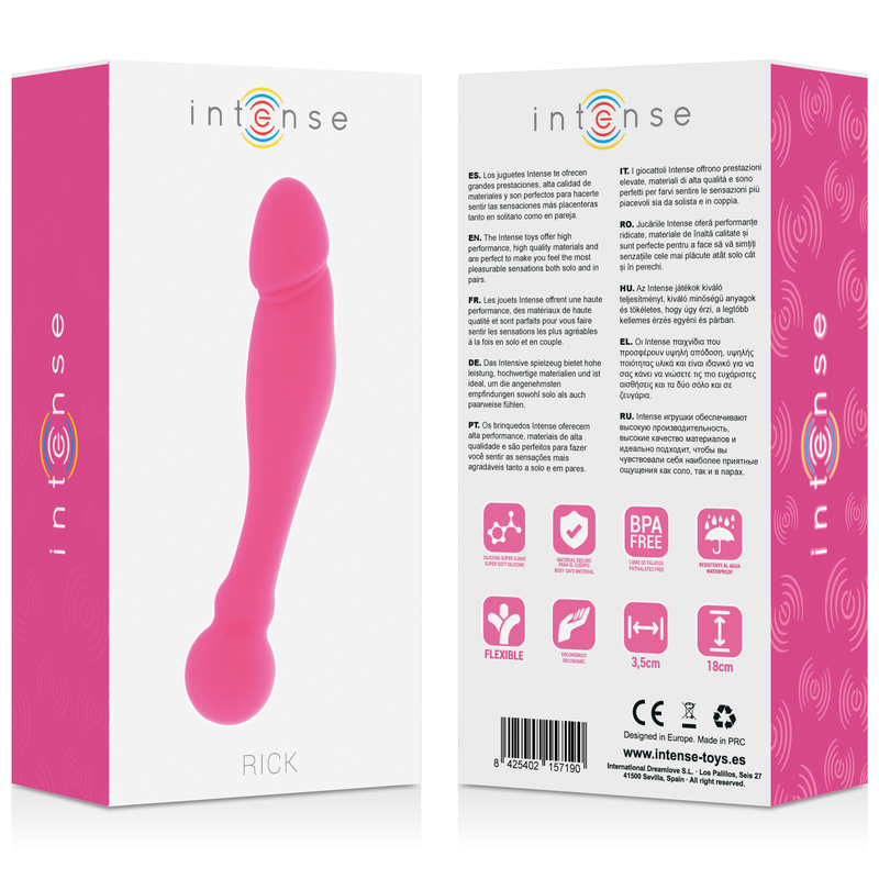 intense silicone rick double rose
