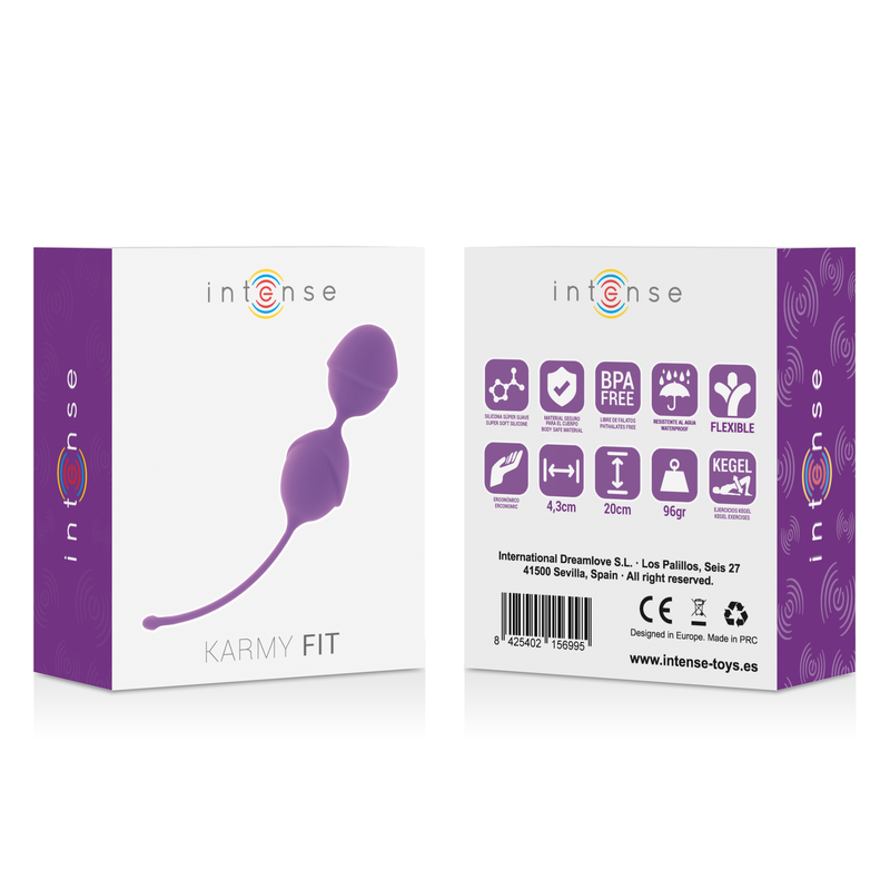 intense karmy fit kegel silicone lilas