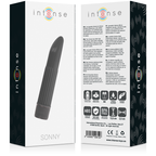 Vibrateur Sonny noir ABS compact — vue de dos