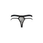 String homme sexy Collin noir — angle alternatif