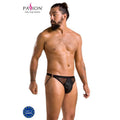 Jockstrap homme Luke polyuréthane noir — vue principale