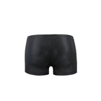 Boxer homme Passion noir mat polyuréthane — vue rapprochée