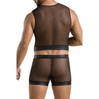 Ensemble homme effet cuir William — finition matière