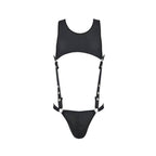 Harnais corps homme effet cuir Adam — vue galerie 11