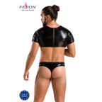 Ensemble harnais homme maille extensible Peter noir — comparatif dimensionnel