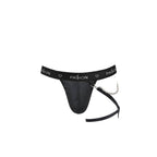 String homme effet cuir Bill — détail texture surface