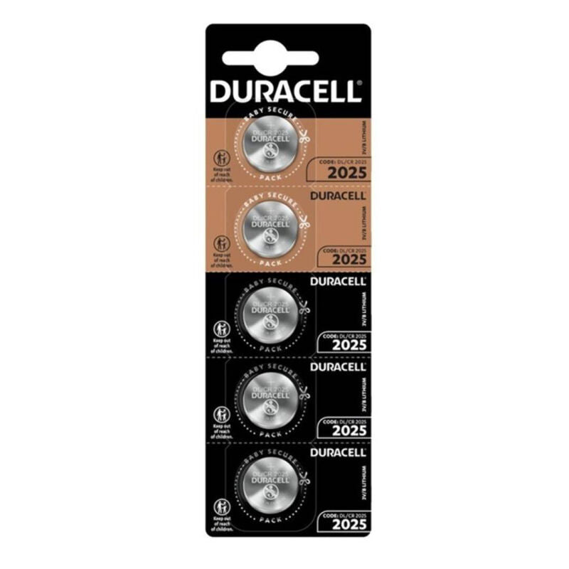 Pile bouton CR2025 pour appareils divers DURACELL