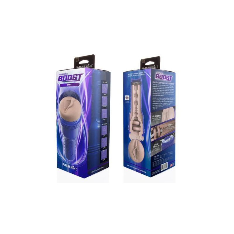 Masturbateur réaliste Boost Bang — emballage produit