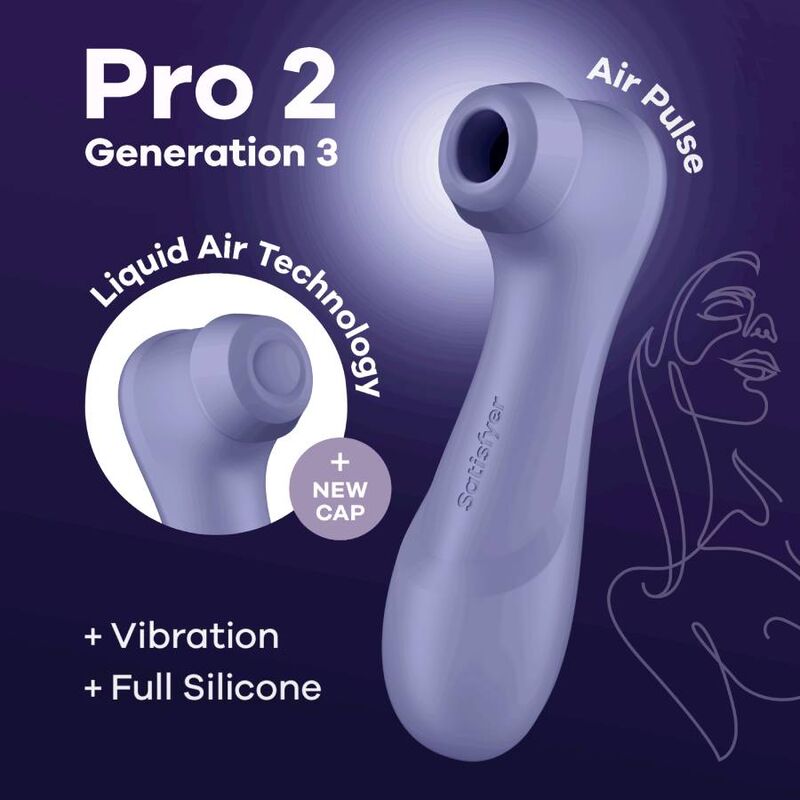 Stimulateur clitoridien Pro 2 Génération 3 Liquid Air — détail produit 2