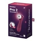 Aspirateur clitoridien Pro 2 Gen 3 silicone Bluetooth — emballage produit