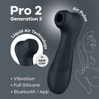 Aspirateur clitoridien Pro 2 Gen 3 silicone Bluetooth — détail design
