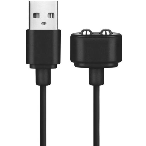 Câble de charge USB magnétique noir — vue principale