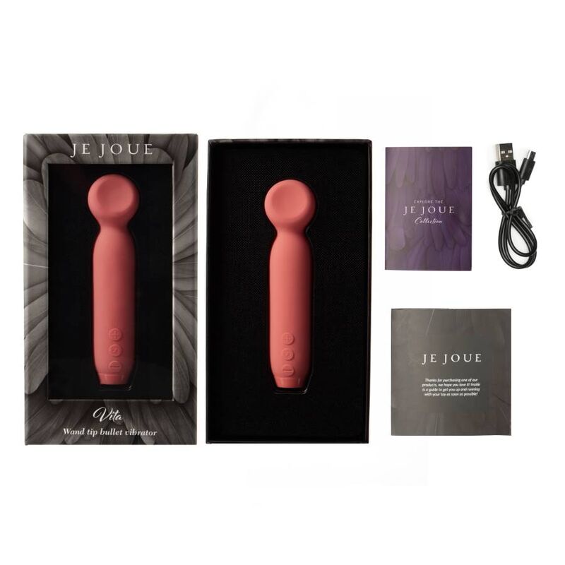 Vibromasseur bullet Vita pointe arrondie — emballage produit