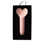 Mini vibromasseur bullet à pointe cœur Amour — détail base