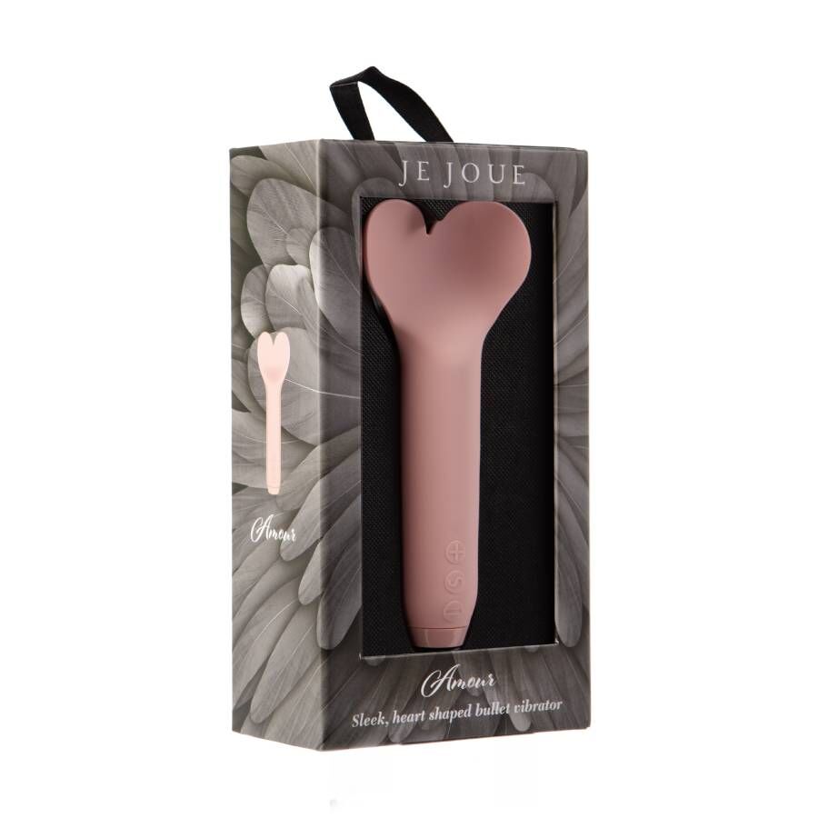 Mini vibromasseur bullet à pointe cœur Amour — vue galerie 11