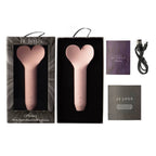 Mini vibromasseur bullet à pointe cœur Amour — angle alternatif