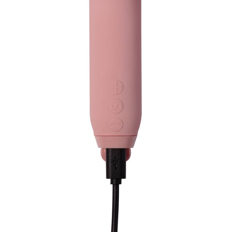 Mini vibromasseur bullet à pointe cœur Amour — comparatif dimensionnel