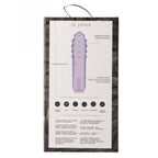 Mini vibromasseur multi-surfaces Duet — détail texture surface