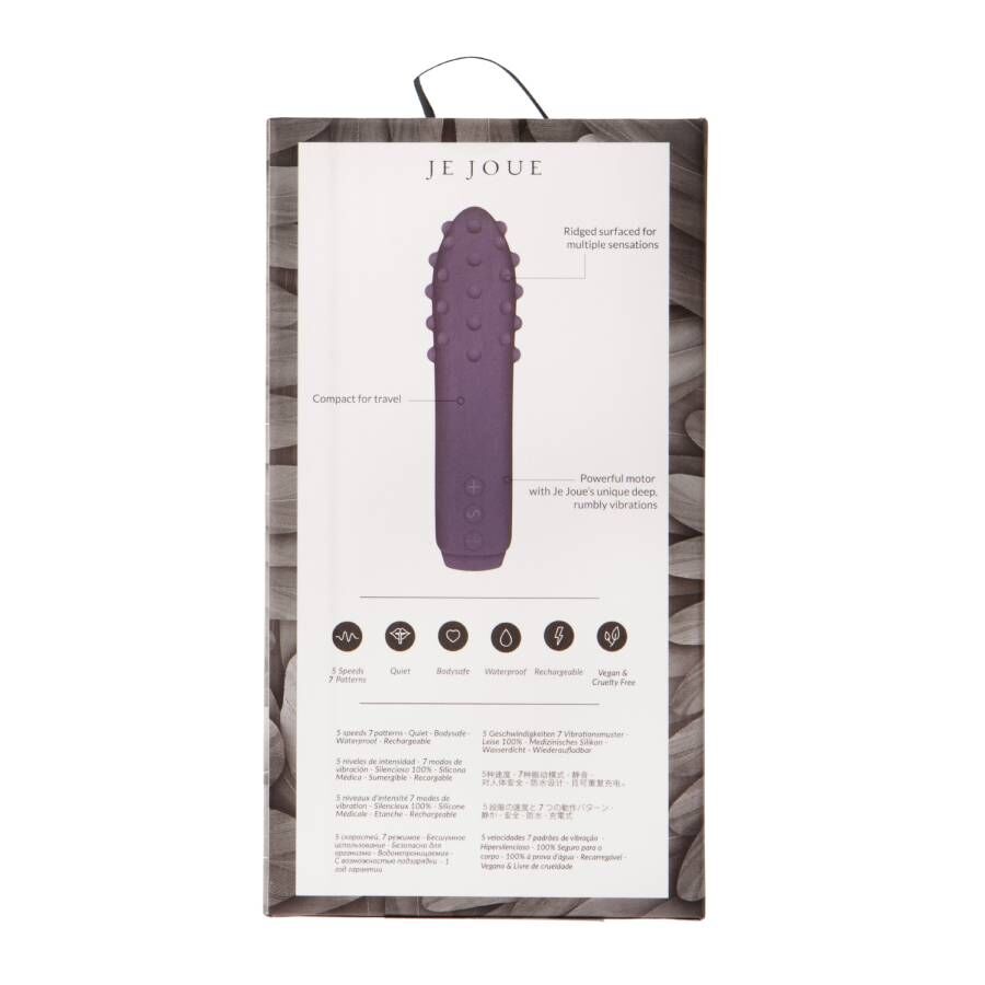 Mini vibromasseur multi-surfaces Duet — angle alternatif