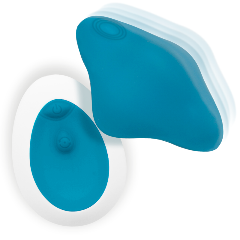 Culotte vibrante télécommandée Intense Panty silicone — vue de profil