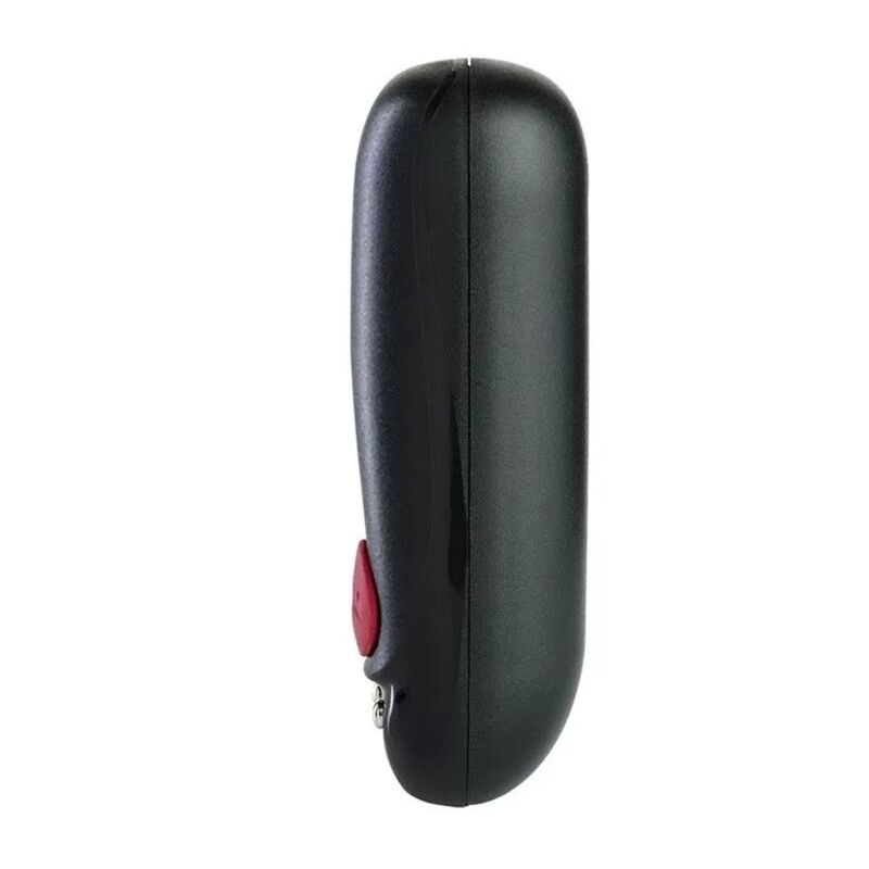 Mini vibromasseur bullet rechargeable noir — détail produit