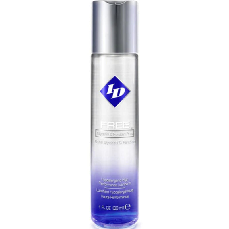 Lubrifiant base eau douceur peaux sensibles ID Free — vue de dos