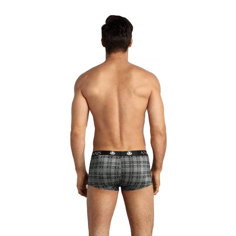 Boxer homme microfibre à carreaux Balance — détail produit