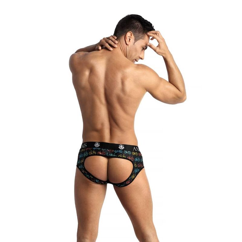 Jockstrap homme Benito fesses ouvertes — détail texture surface