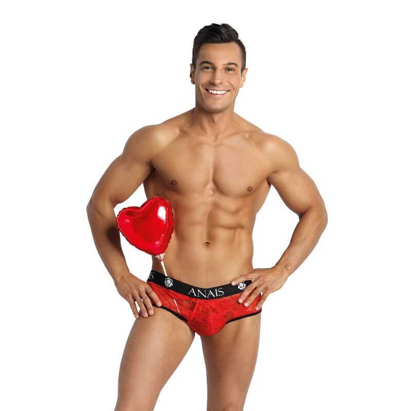Jockstrap homme dentelle Braver — vue de profil