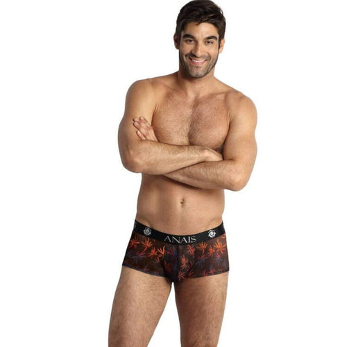 Boxer homme en tulle doux imprimé palmiers — vue principale