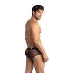Boxer homme tulle imprimé palmiers Anais — détail produit