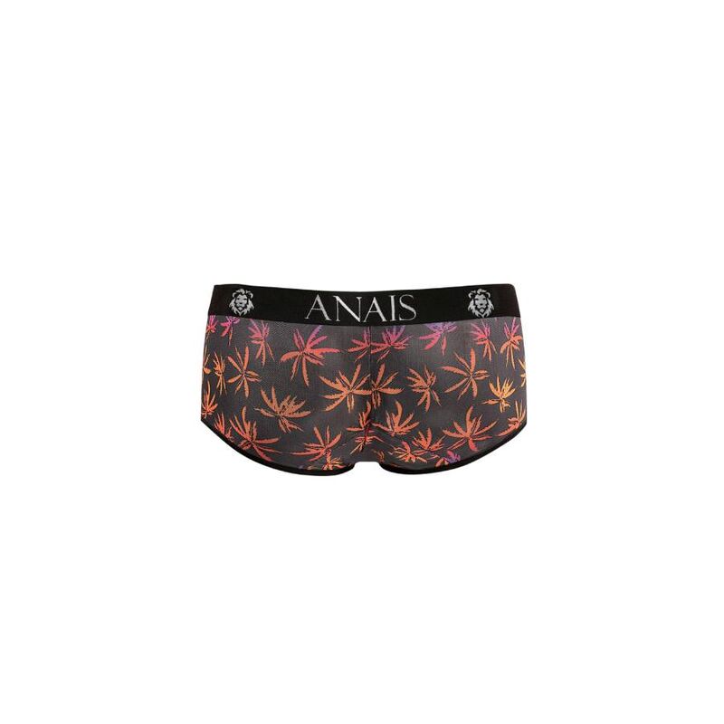 Boxer homme tulle imprimé palmiers Anais — vue de dos
