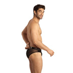 Slip homme en tulle élégant Eros — vue rapprochée
