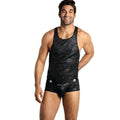Débardeur homme microfibre sensuel Electro — vue principale