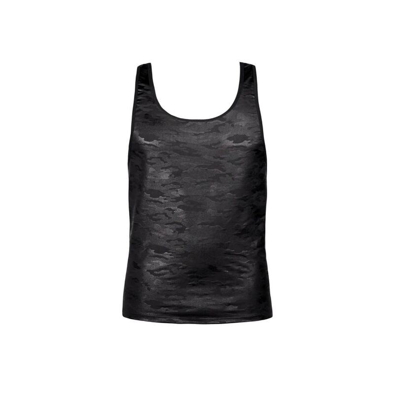 Débardeur homme microfibre sensuel Electro — vue de profil