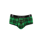 Jockstrap homme sexy à carreaux en lycra — vue de profil