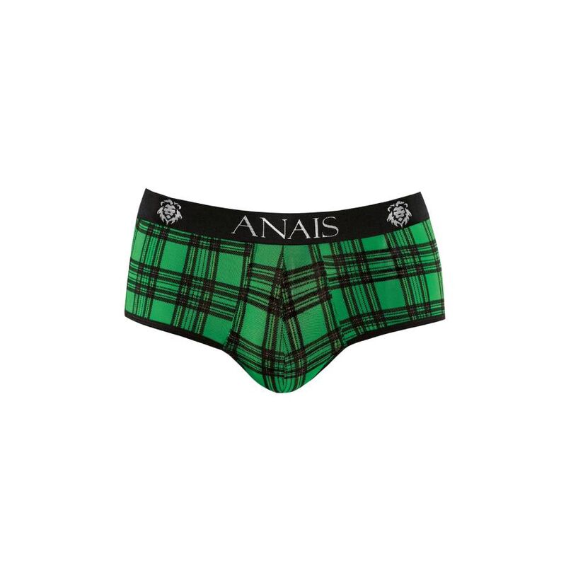 Jockstrap homme sexy à carreaux en lycra — vue de profil
