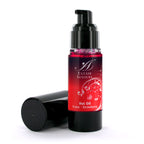 Huile de massage chauffante fraise 30 ml — vue de profil