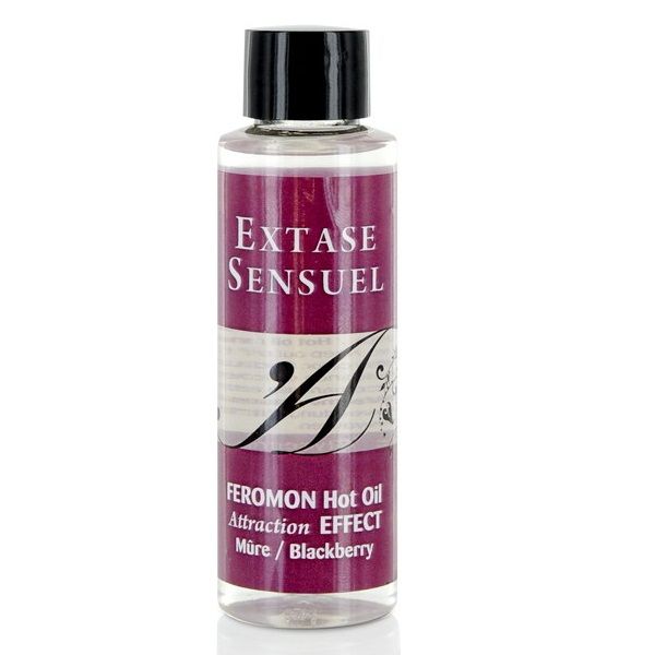 Huile de massage chauffante mûre grand format 100 ml — vue principale