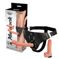 Harnais pegging Click Harness avec 2 godes réalistes TPR — vue principale