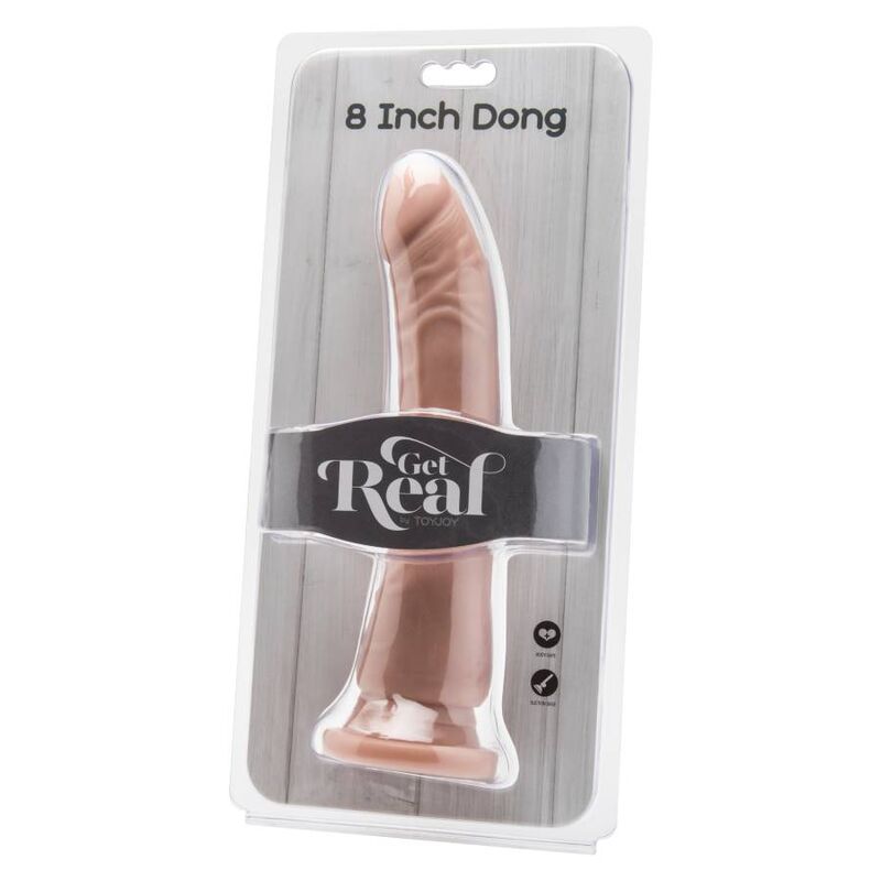 Gode dong réaliste classique lisse — vue de dos