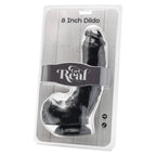 get real gode 20 5 cm avec boules noires