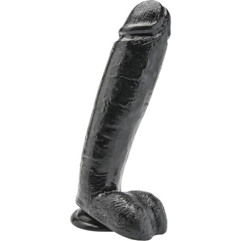 get real gode 25 5 cm avec boules noires
