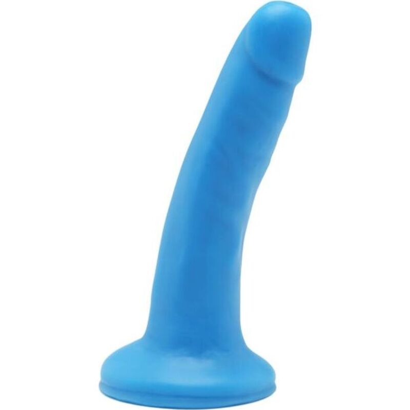 Gode réaliste coloré dong à ventouse, deux tailles — vue principale
