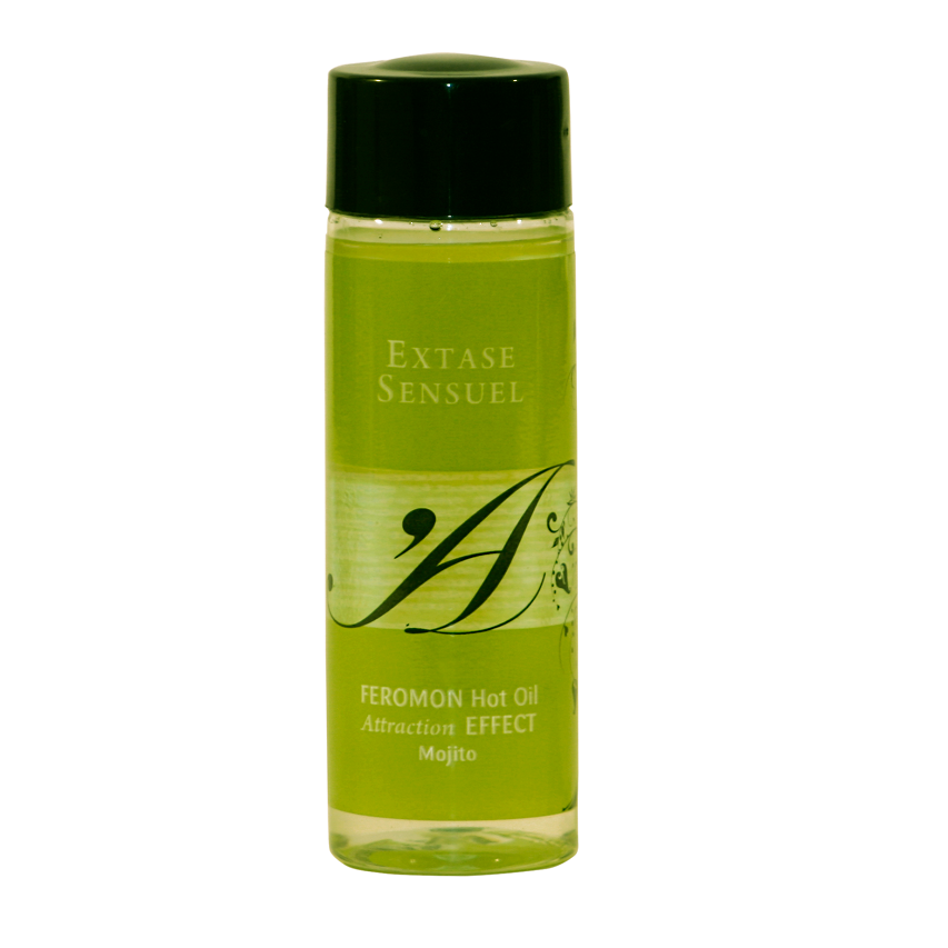 Huile de massage effet chaleur parfum mojito — vue principale