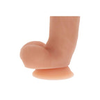 Gode réaliste en silicone avec testicules Get Real — vue de profil
